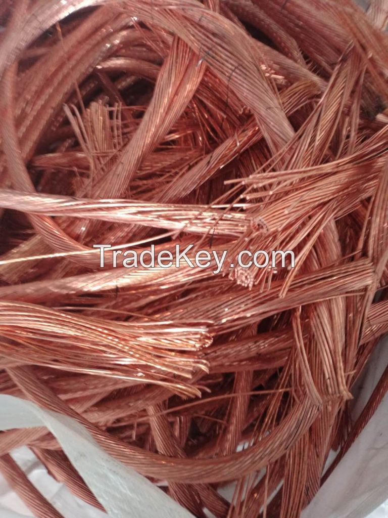 Copper Wire Scrap 99.99% purity