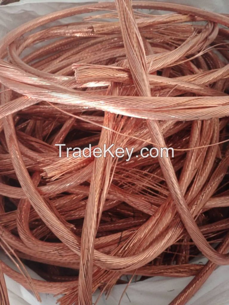 Copper Wire Scrap 99.99% purity