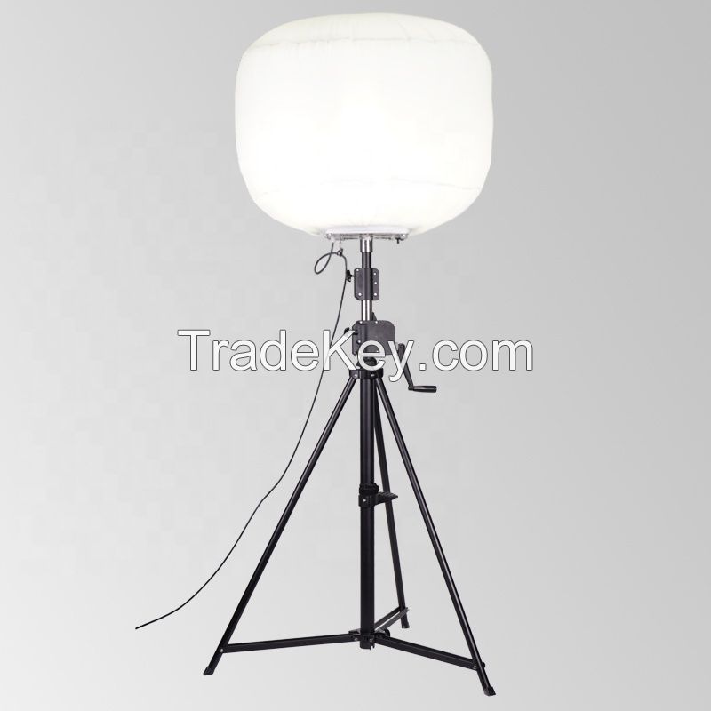 High quality 1200w LED balloon light tower outdoor for emergency rescue use