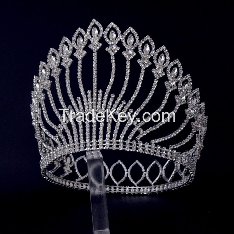 Countour band rhinestone crowns