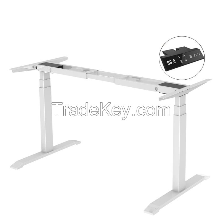 Dual Motor Electric lifting Office Tables Gaming Standing Computer PC Height Adjustable Desk