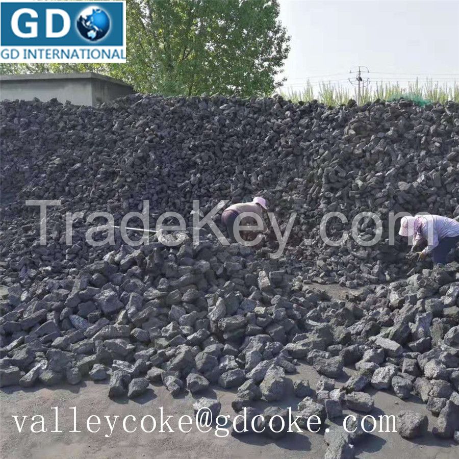 foundry coke 80-120mm 90-150mm from Shanxi manufacture