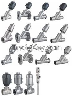 Pneumatic Angle Seat Valve Series