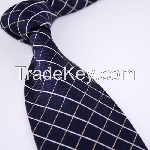 High Quality Fashion Necktie Custom 100% Silk Jacquard Woven Tie for Business Men