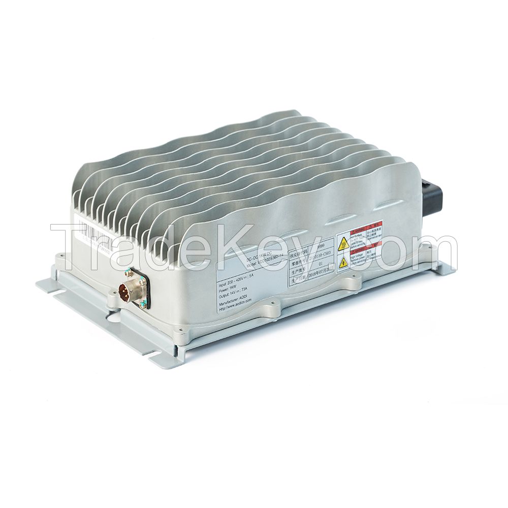 Electric Car Air Cooling 1 KW 1.5 KW 2KW 12V EV DC DC Converter