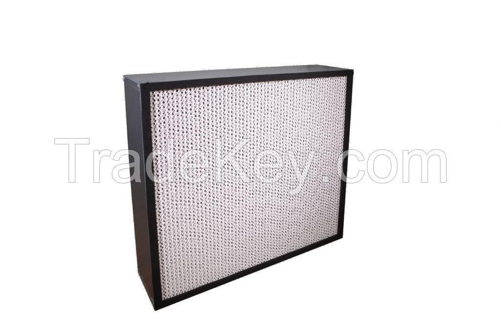 Mini pleate HEPA filter 