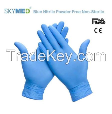 Skymed disposable pure nitrile gloves