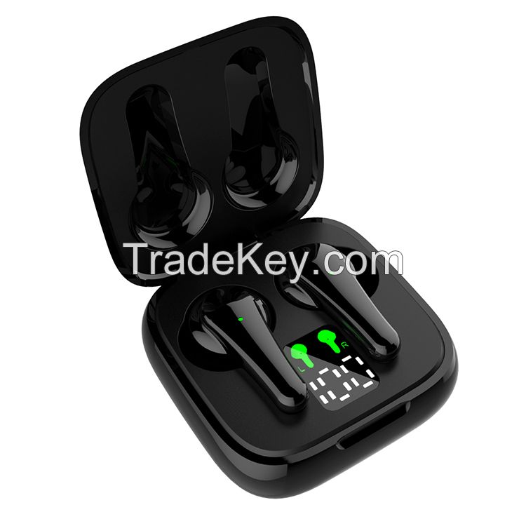 J6 Bluetooth 5.2 Earbuds Wireless Headphones With Mic Charging Box Earphones Super Bass For All Smartphones Up to 24hrs Playback