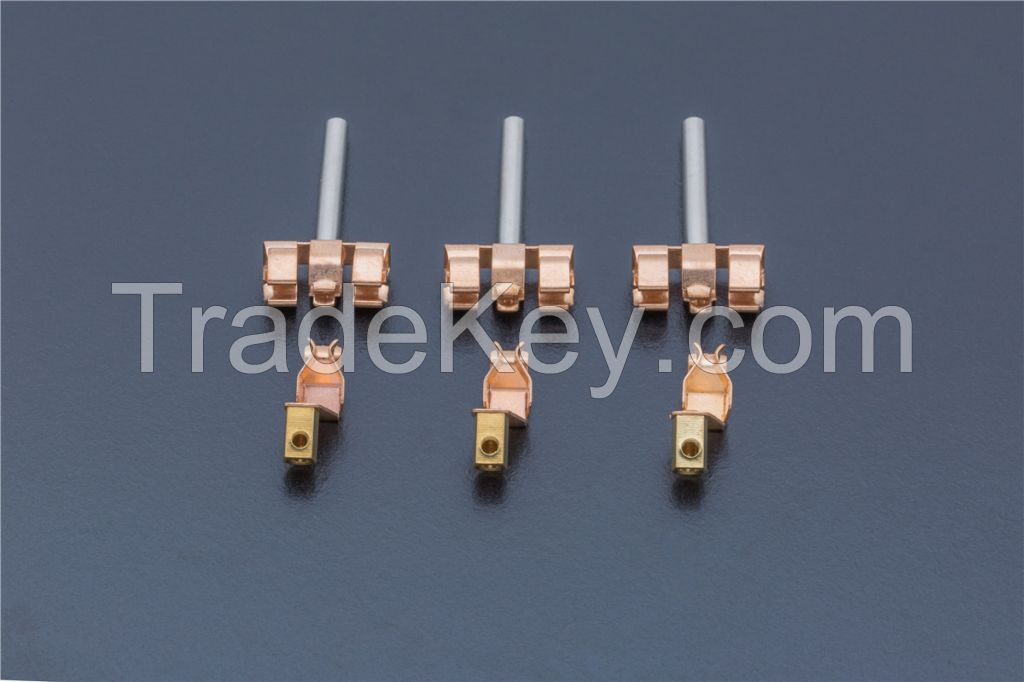 High quality power socket brass stamping shrapnel