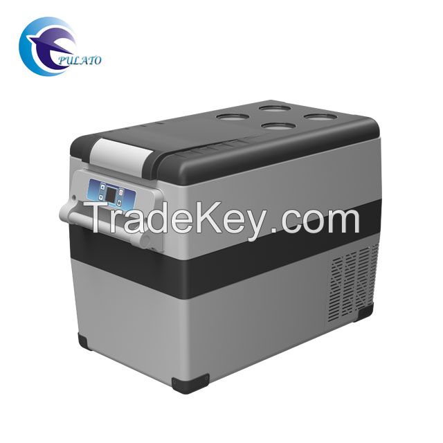 45L Portable Compressor Car Cooler Box DC 12v AC 220v