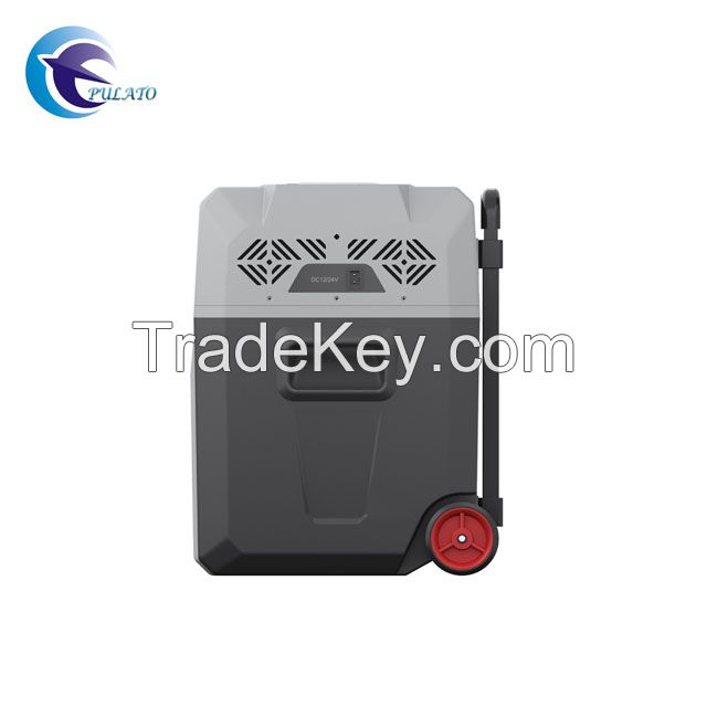 40L Compressor Car Fridge Freezer With Handle and Wheels