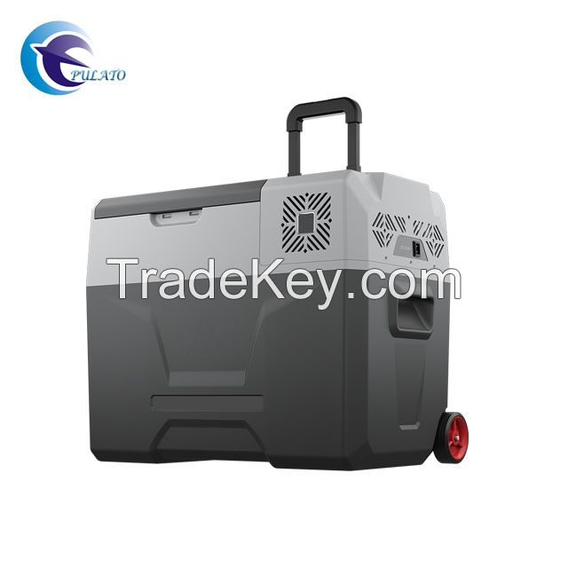 40L Compressor Car Fridge Freezer With Handle and Wheels