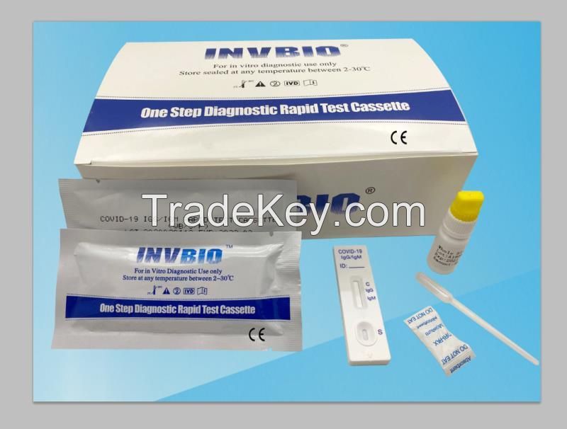 Hot sell Covid-19 Antibody IgG/IgM rapid test device