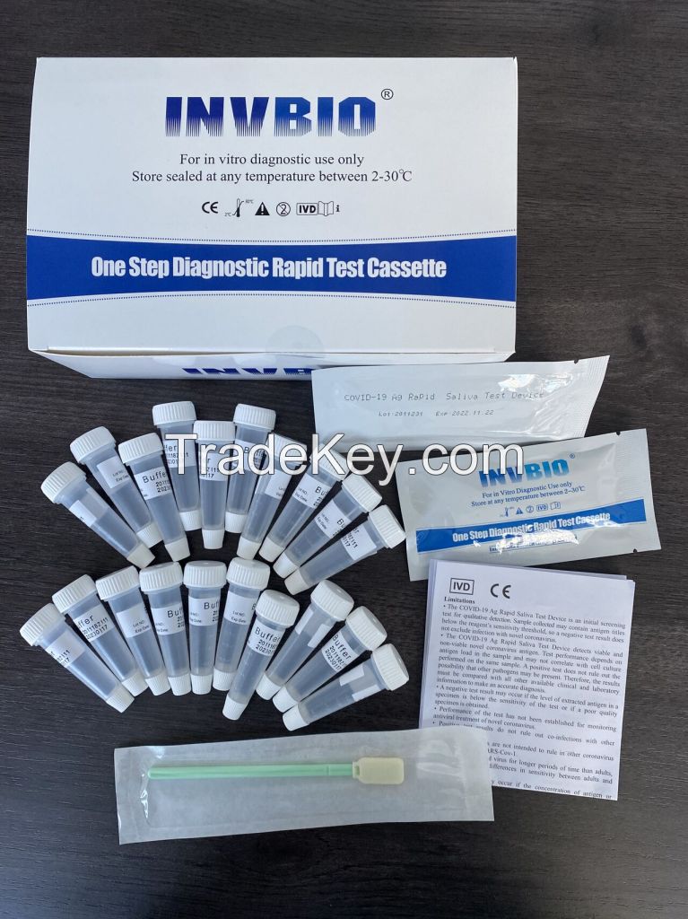 SARS-Cov-2 Antigen saliva rapid test device