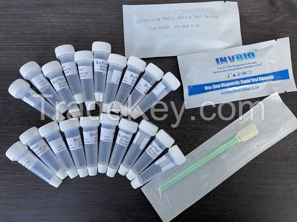 covid19  Antigen Saliva Rapid Test kit