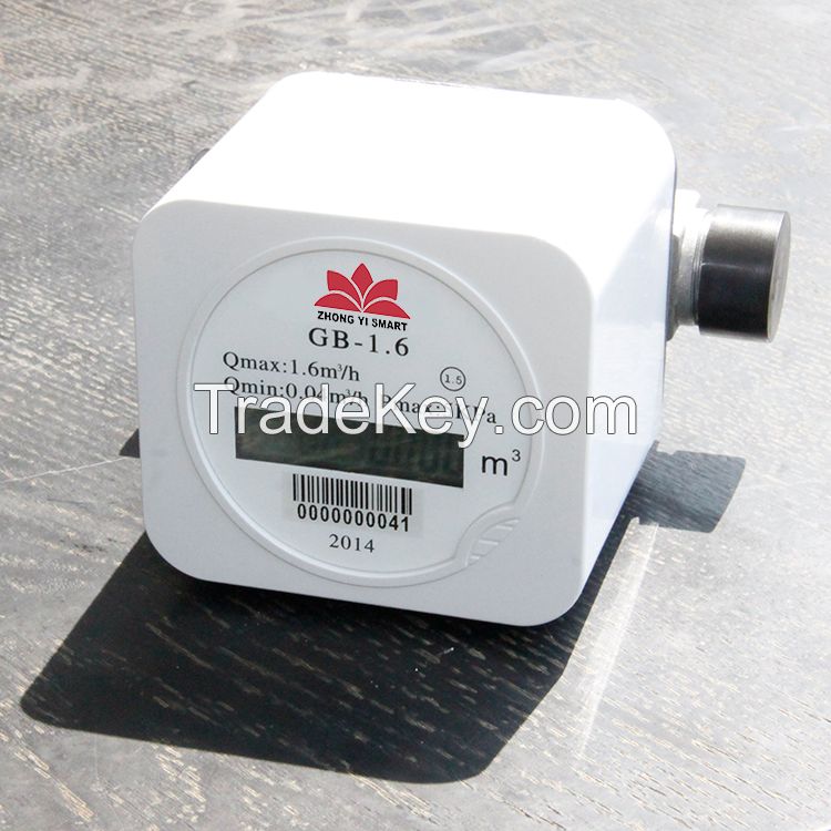 Micro Ultrasonic LCD Display Gas Meter