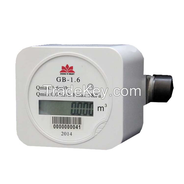 Micro Ultrasonic LCD Display Gas Meter