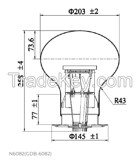 Large-area Microchannel plate photomultiplier tube（MCP-PMT）