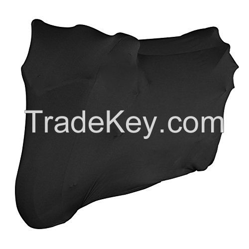 Smooth and Shiny Motorcycle Cover Elastic Hem Super Soft Stretch Motorbike Scooter Cover