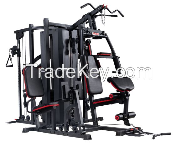 5 station home gym set