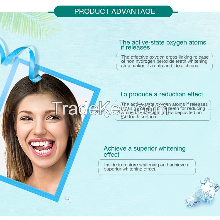 3D Prefessional Home Use Teeth Whitening Gel Strips