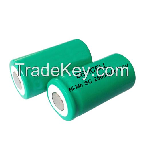 Low shelf discharge Rate 10c Sub C Rechargeable 3000mah Nimh Sc 1.2v Battery for electronic tool 