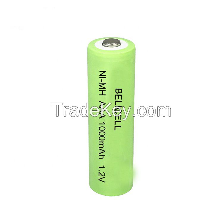 Factory price Aaa Ni-mh Rechargeable Batteries Aaa 1.2V 1000mAh Battery for toys 