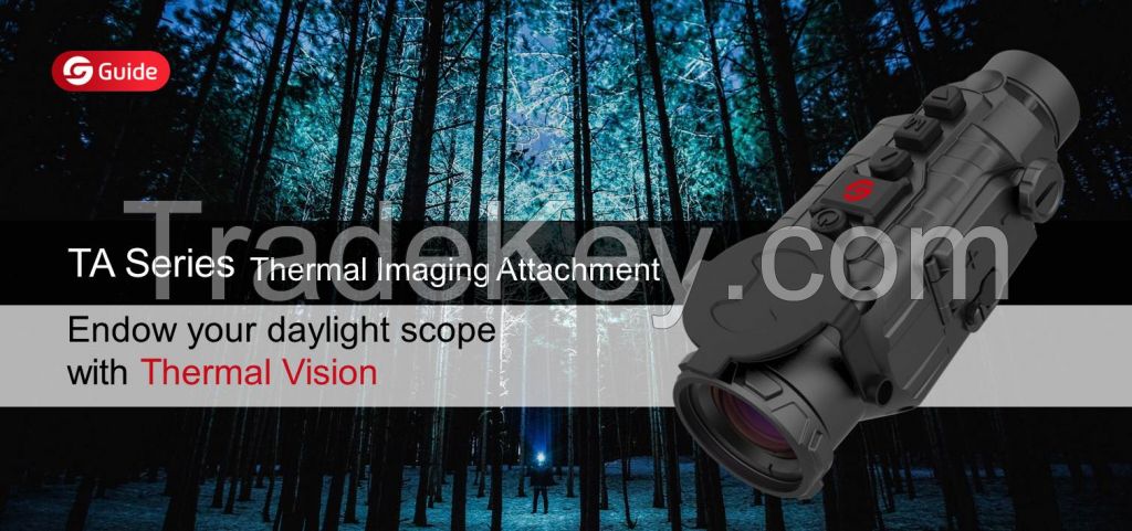 Infrared thermal imaging night vision device