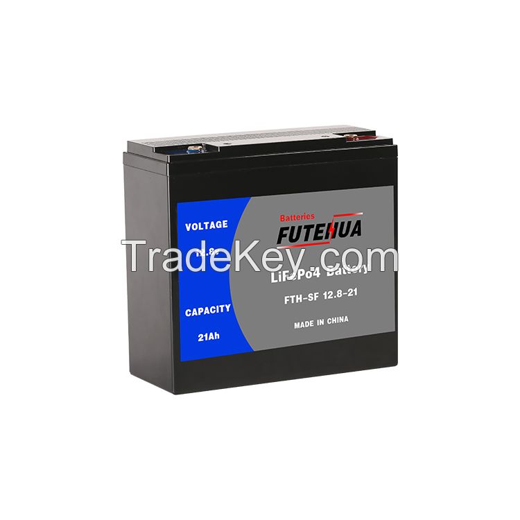 lithium ion LiFePO battery 12.8V 12V  21AH UPS power supply 