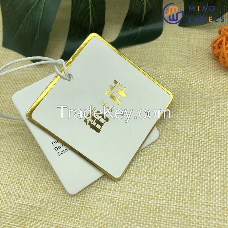 Best Quality Factory Wholesale Custom Garment Hang Tag