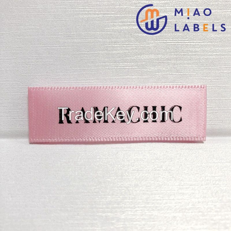 2020 Hot Sell Top Quality Printed Woven Clothing Label Main Label