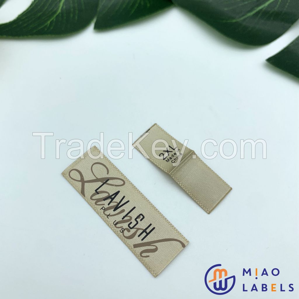 Cheap Customized Label High Quality Clothing Labels Printing Woven Lab