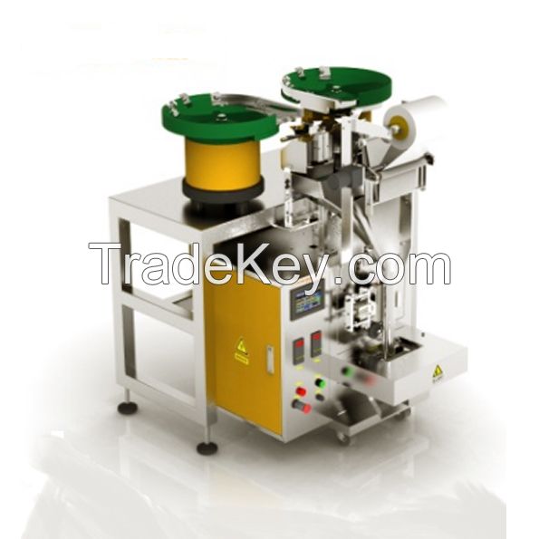 Automatic screw packing for screw counting and screw weighing