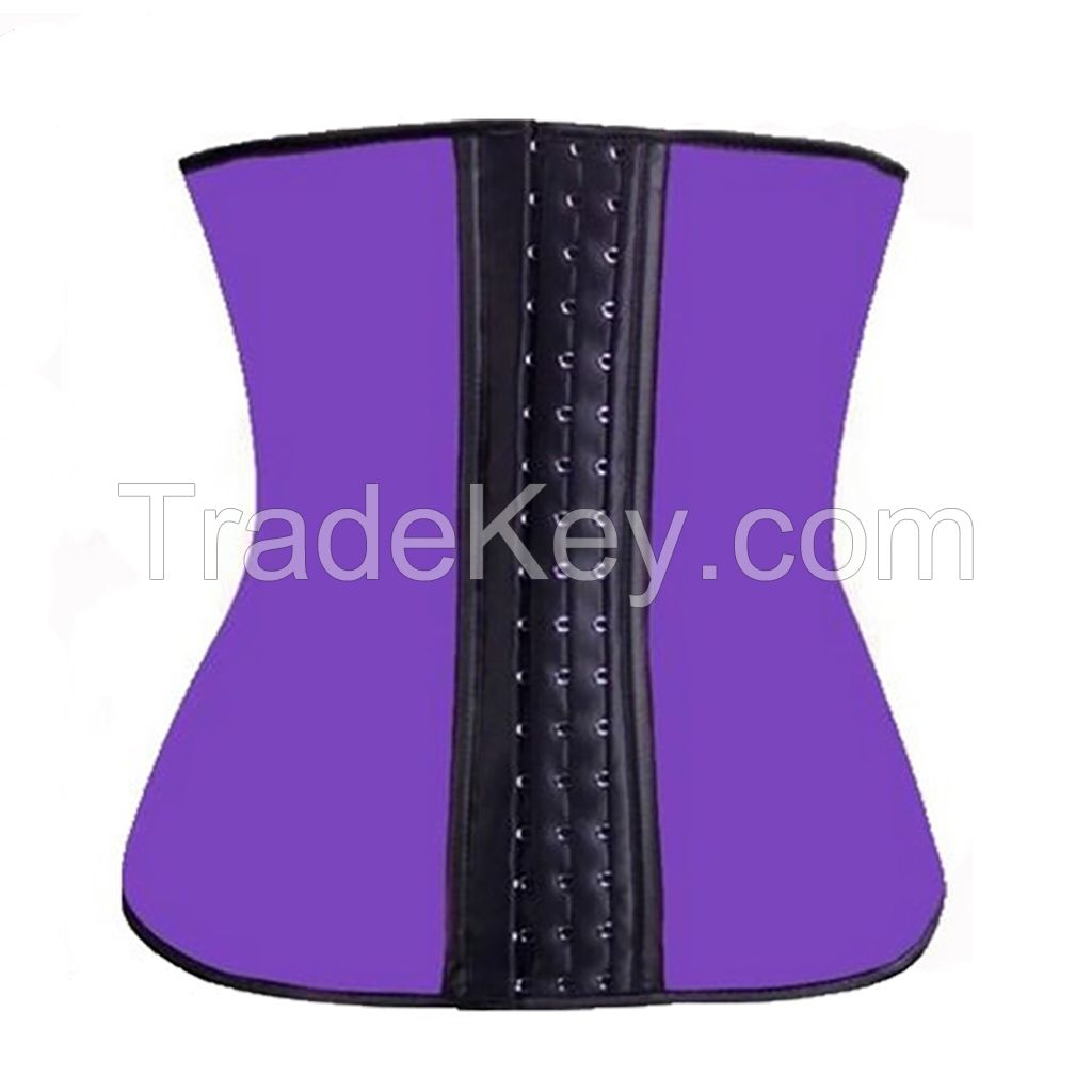 The bone-belly corset waist trainer helps you slim down your waist and change your big belly