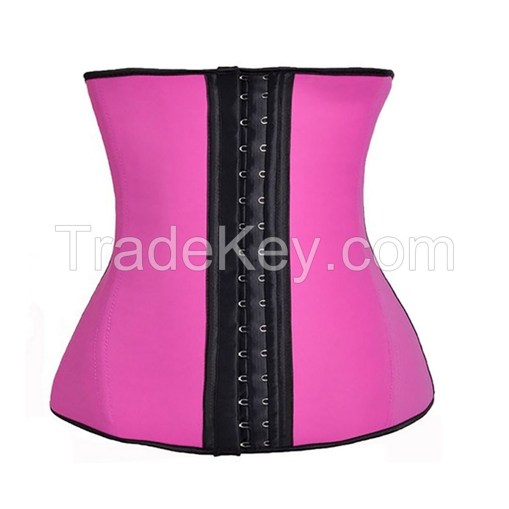 The bone-belly corset waist trainer helps you slim down your waist and change your big belly