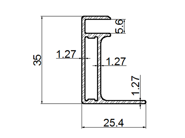 cheap solar panel frame 35mm