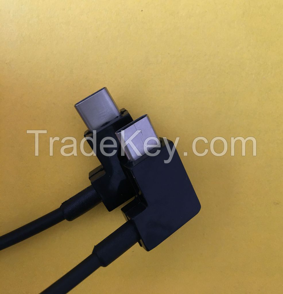 type-c to type-c data cable for phone and drone and computer charging or data transimission