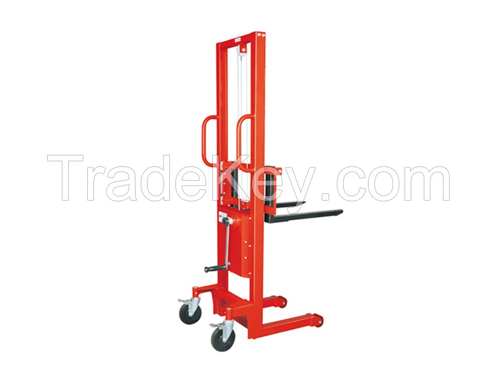 LS250 LS500 manual winch pallet stacker