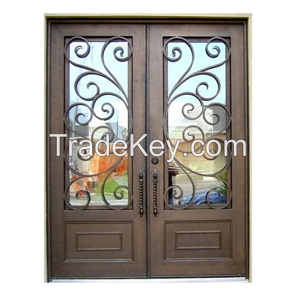 Wrought Iron Doors Custom Made and Wholesale From Shanghai China