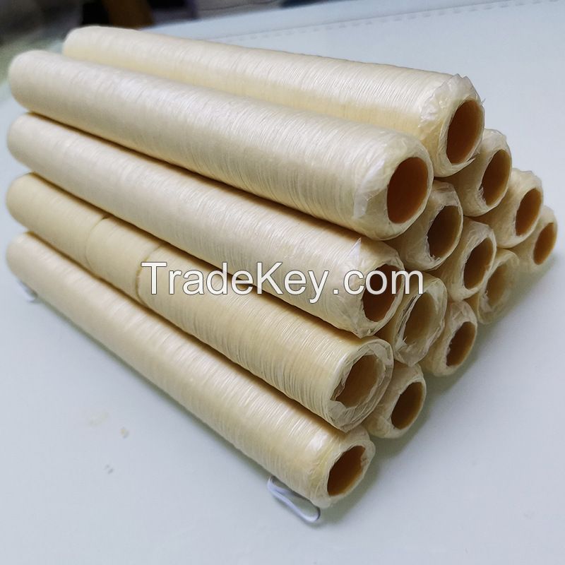 14m*36mm Dry Sausage Casing Tube Casing for Sausage Maker Machine Hot Dog Hamburger