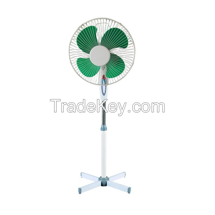 400mm 40cm oscillating 16 inch stand fan/fans pedestal fan with cross base