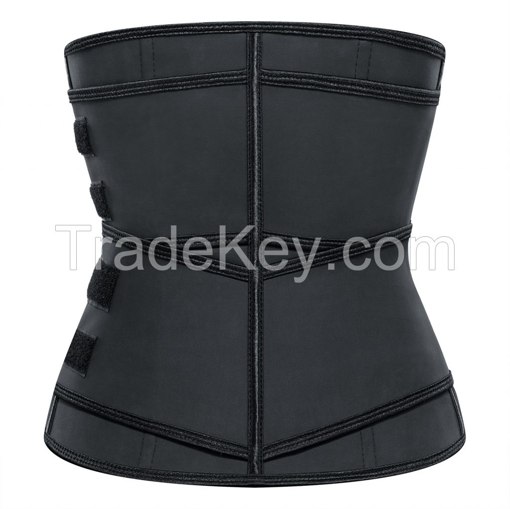 2021 New Custom Private Label Double Compression Latex Waist Trainer Corset