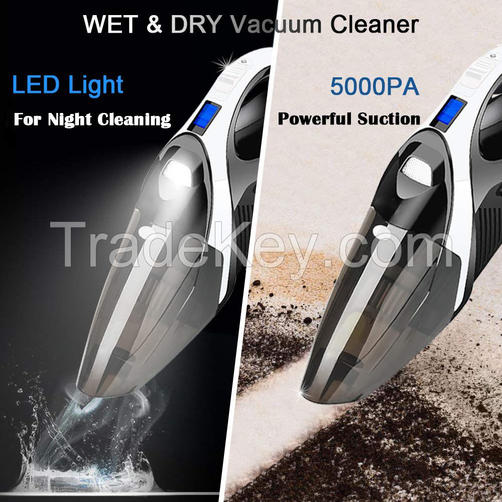 Vacuum Cleaner Car Handheld Cordless Portable Home Wet Dry Auto Mini Duster Wireless 12v Rechargeable Held Suction