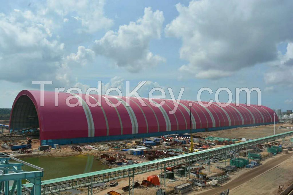 space frame coal storage