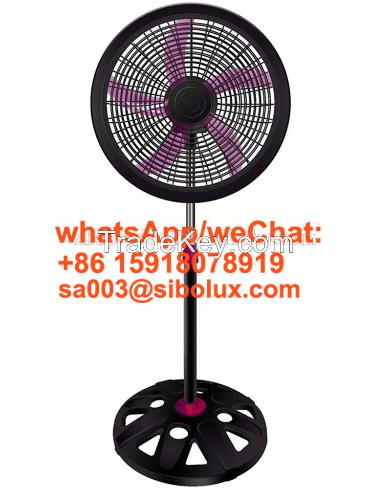 18&amp;quot; Electric Standing Fan with holes base for office and home appliances/AC Power Source/ Ventilador De Pie