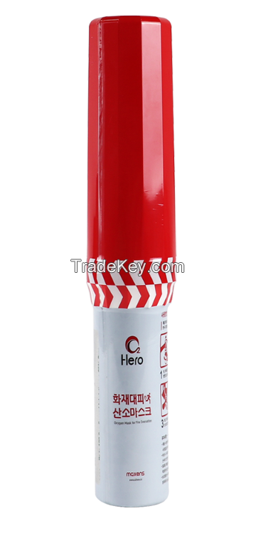 Oxygen Mask for Fire Evacuation 'O2Hero'