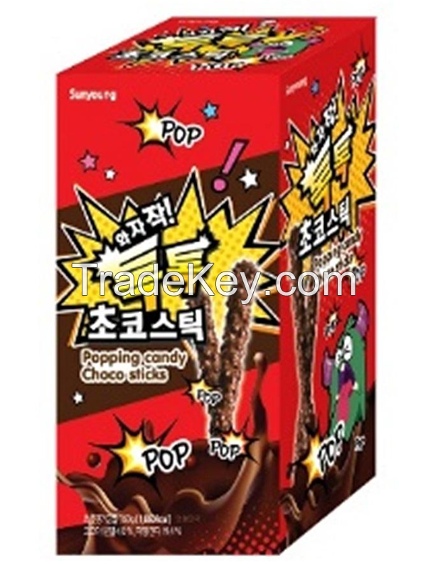 SUNYOUNG FOOD POPPING CANDY CHOCO STICK