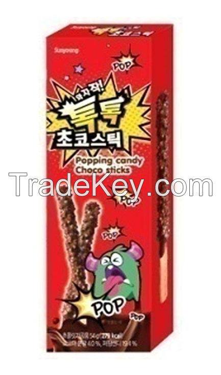SUNYOUNG FOOD POPPING CANDY CHOCO STICK