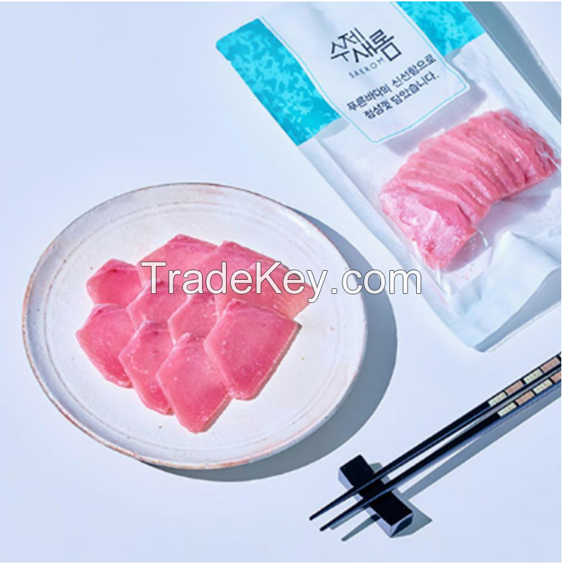 Bluefin tuna otoro slice, Slice Tuna