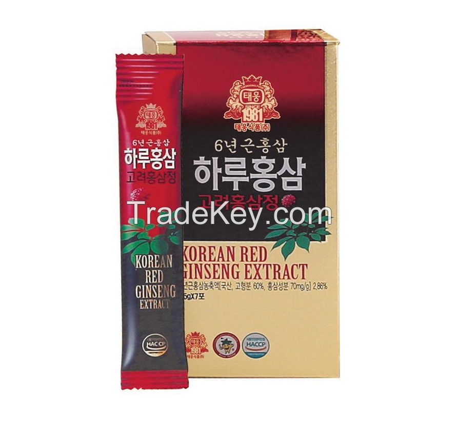 [Taewoong Food] One a day Korean Red Ginseng Extract 28 Stick